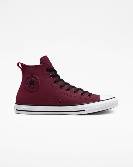 Tenisi Inalti Barbati Converse Chuck Taylor All Star TecTuff Rosii Inchis Albi Negrii | RO YPUVE416